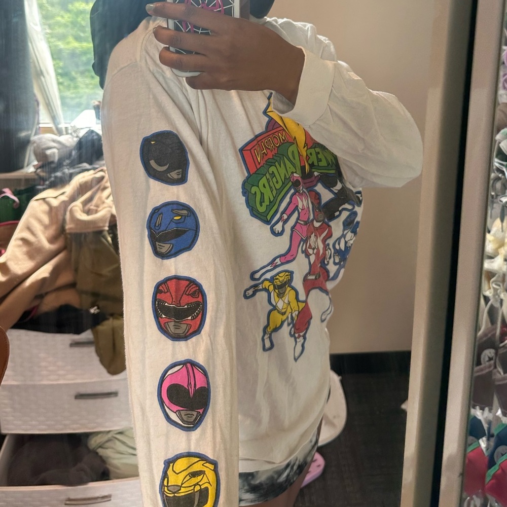 Power Rangers Long Sleeve Graphic Tee - Picture 3 of 4